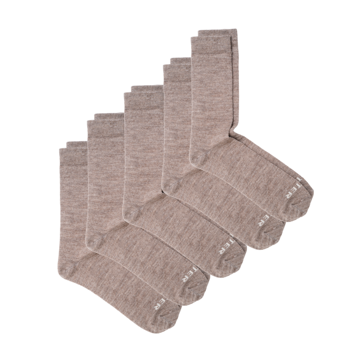 Alpaca Calf Sock 5-Pack