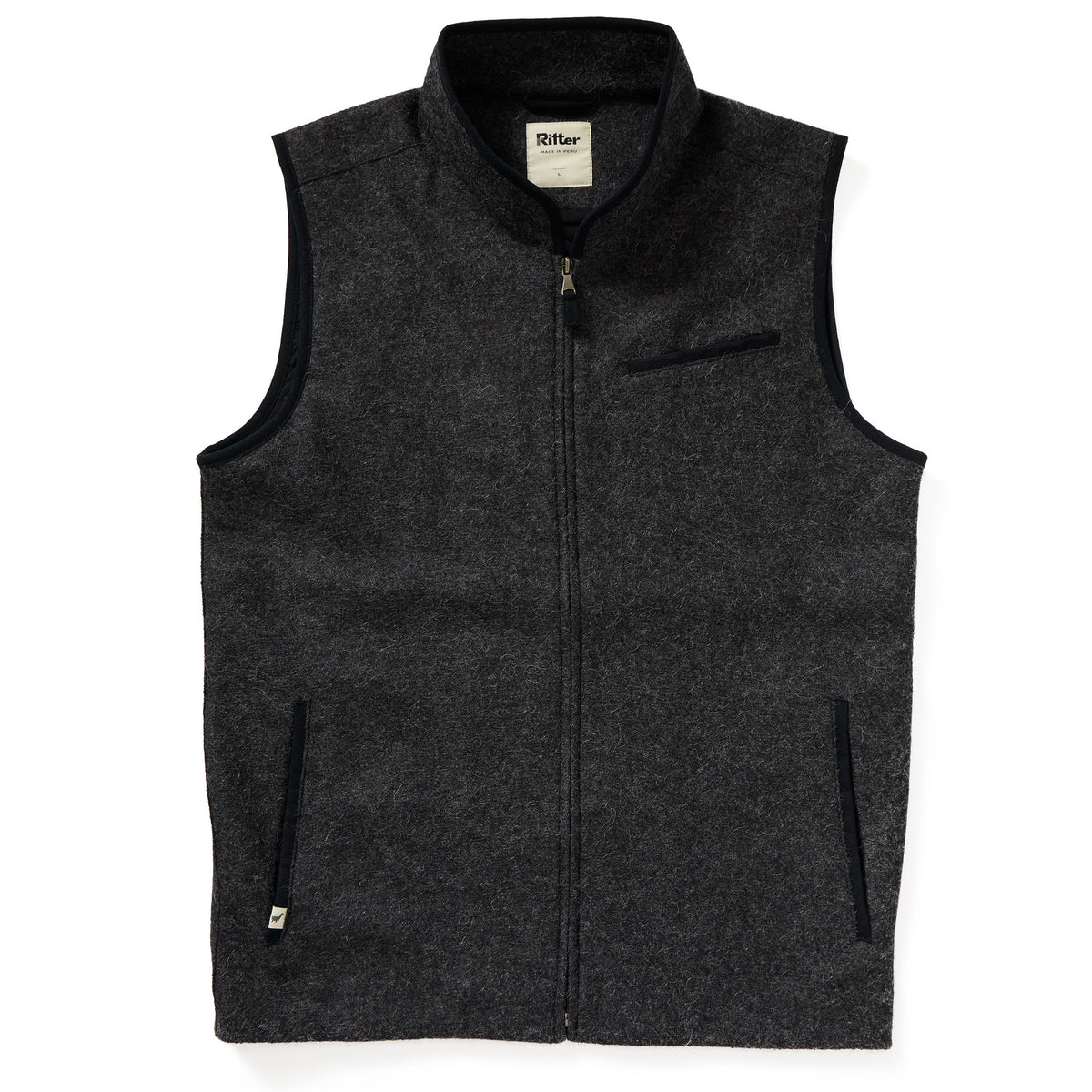 The Alpaca Rittervest™ - Charcoal