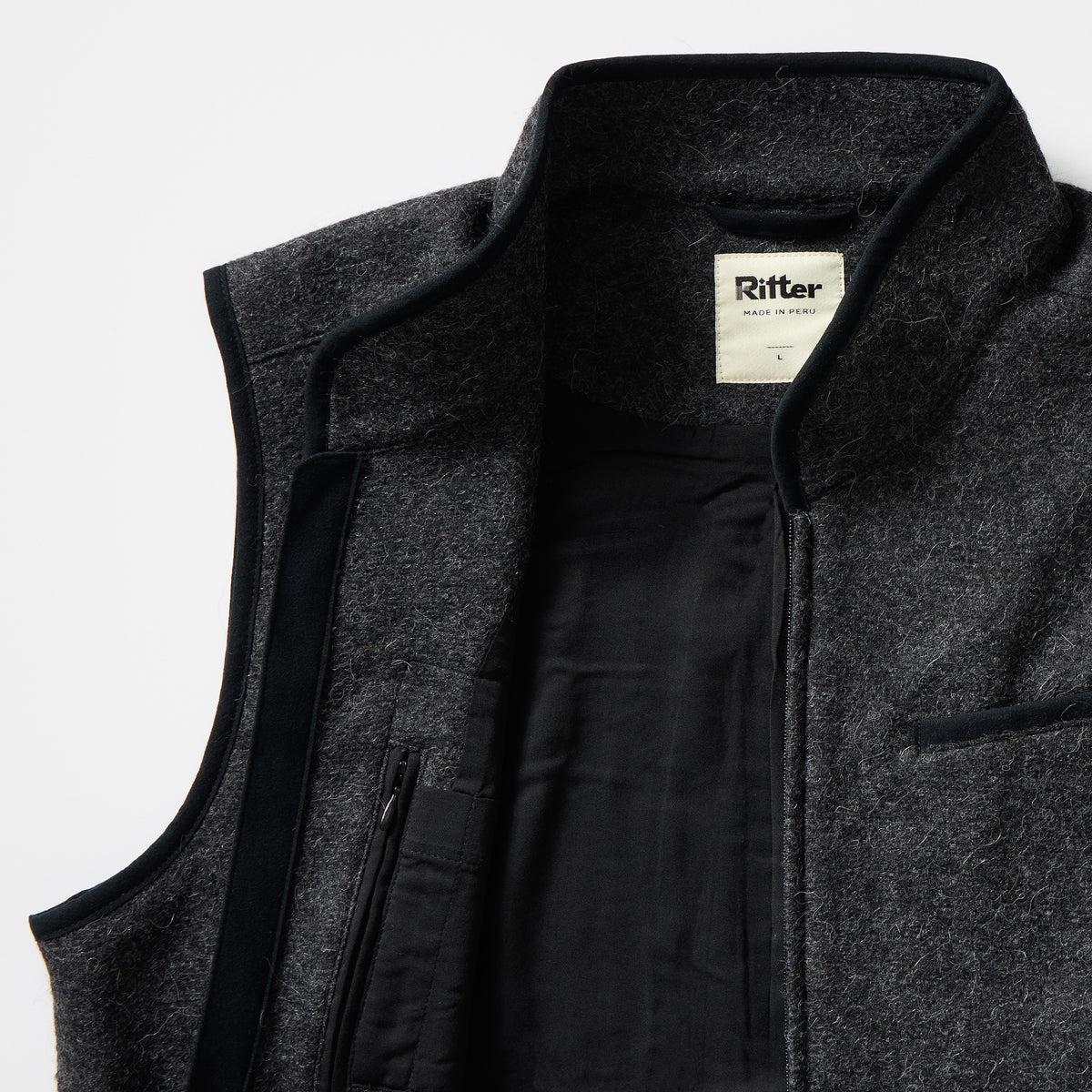 The Alpaca Rittervest™ - Charcoal
