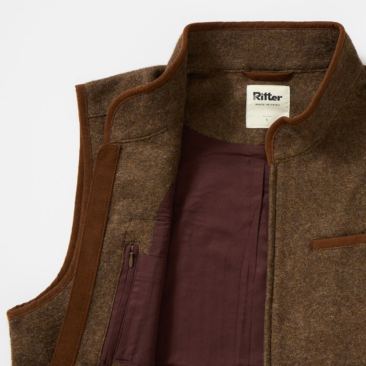The Alpaca Rittervest™ - Cocoa