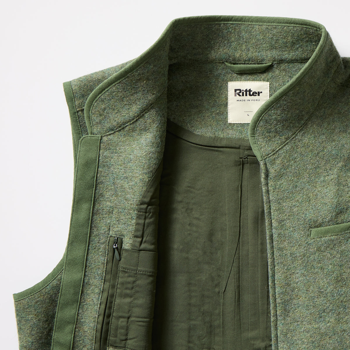 The Alpaca Rittervest™ - Peppermint