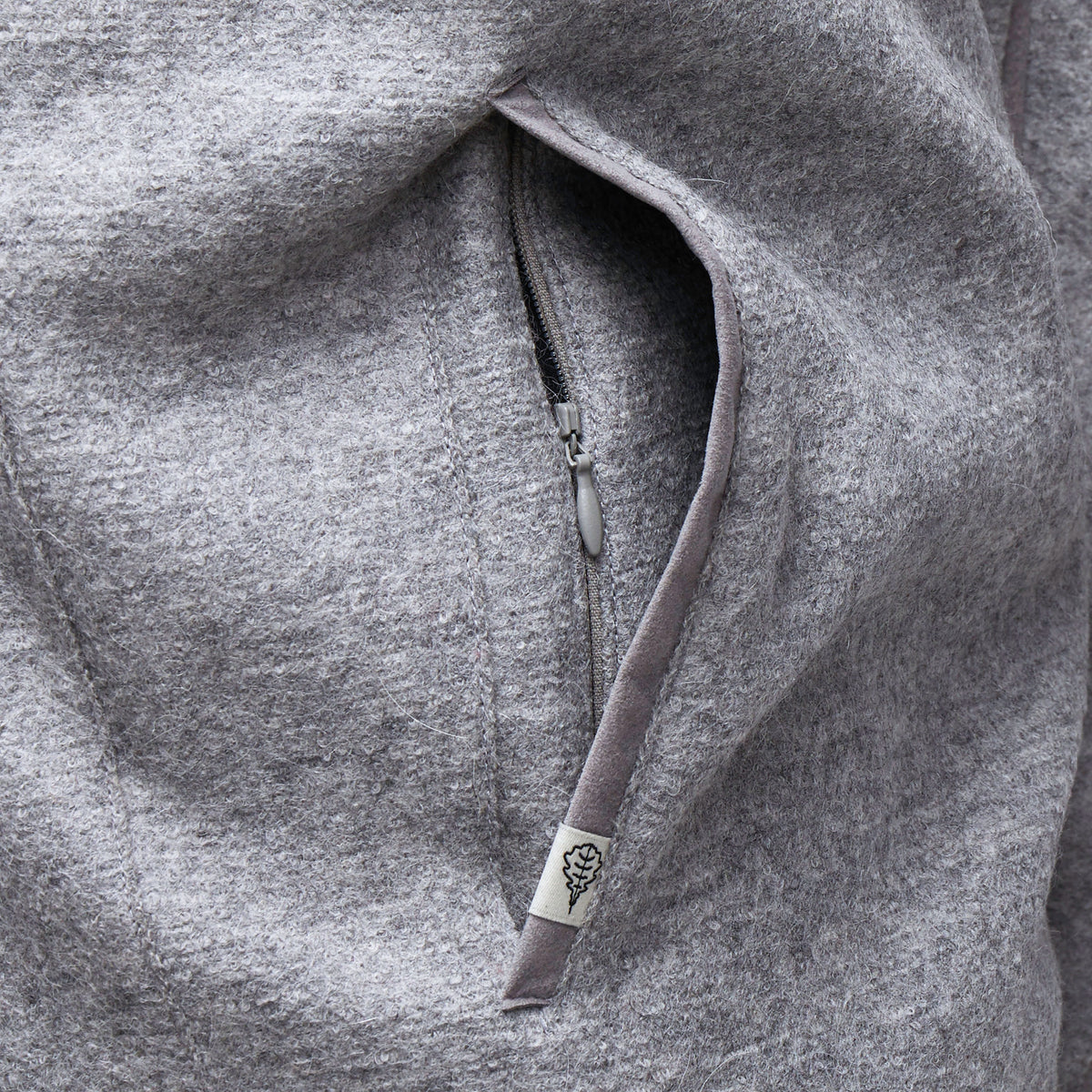 Alpaca Vest - Oyster Shell