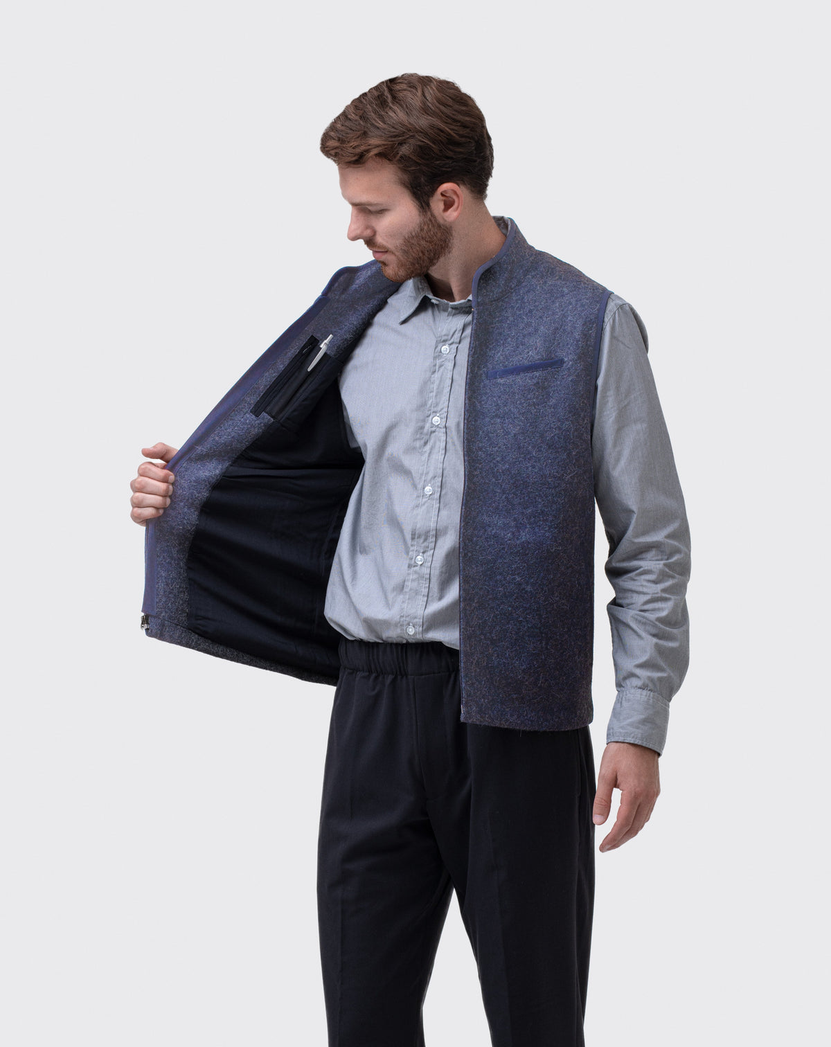 Alpaca Vest - Breakwater