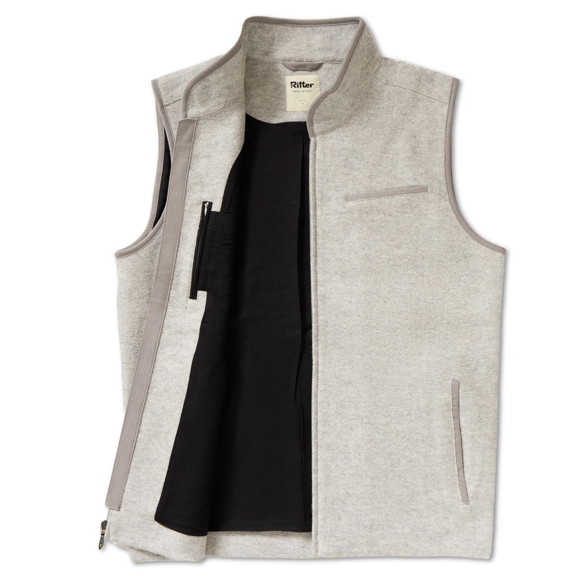 100% Upcycled Alpaca-Merino Wool Vest - Ritter