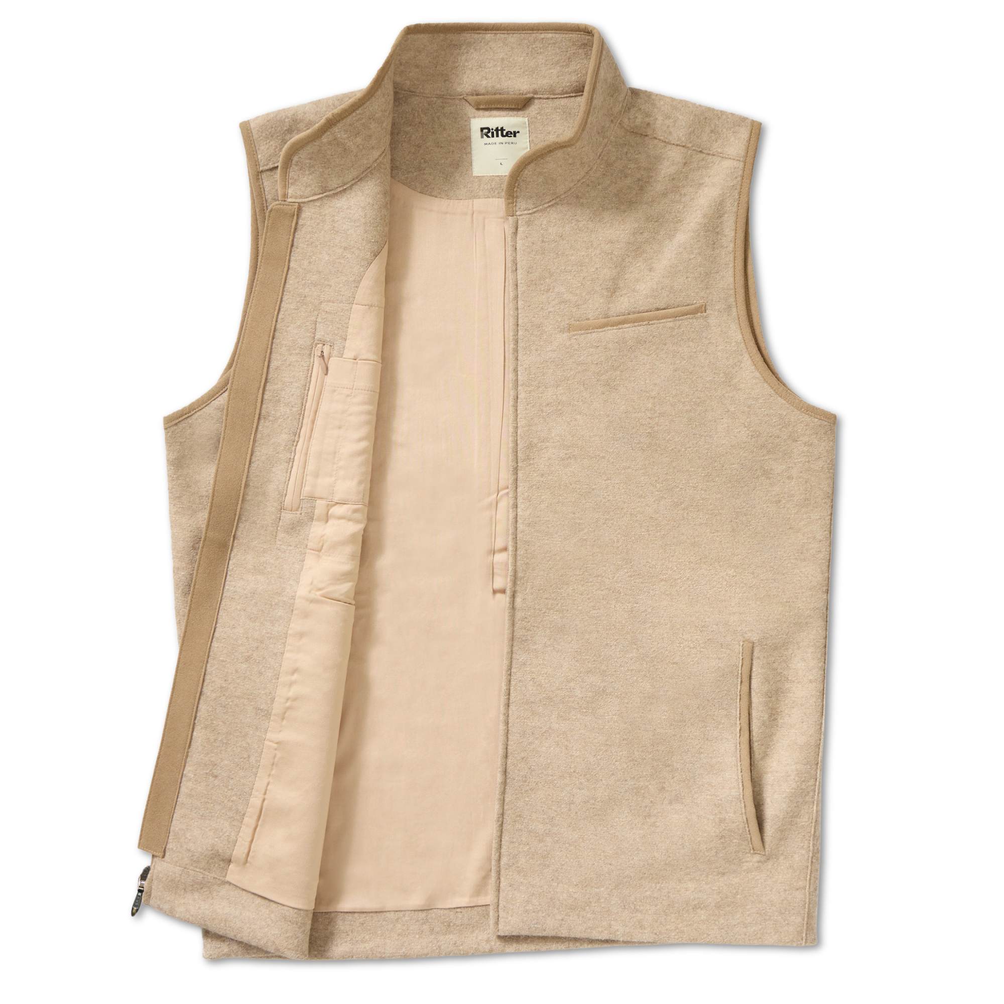 100% Upcycled Alpaca-Merino Wool Vest - Ritter