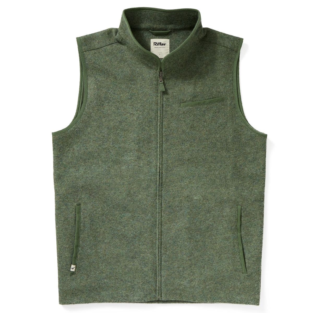 Alpaca Vest - Peppermint