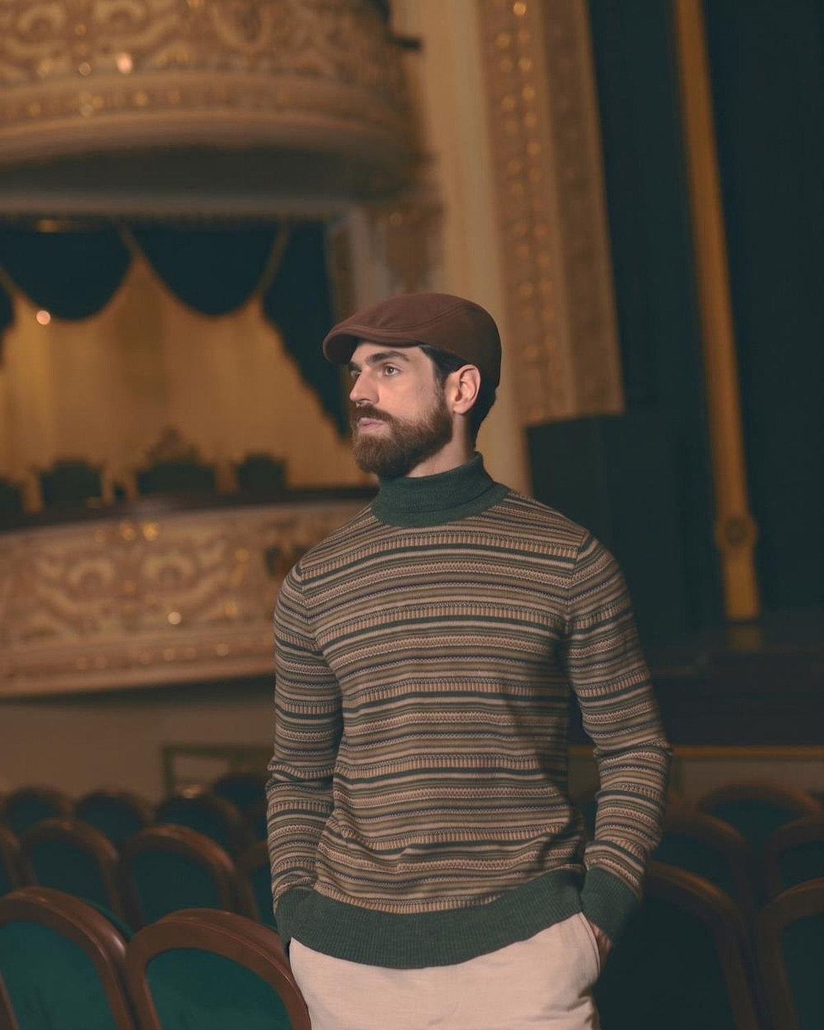 The Pitumarca Turtleneck, worn