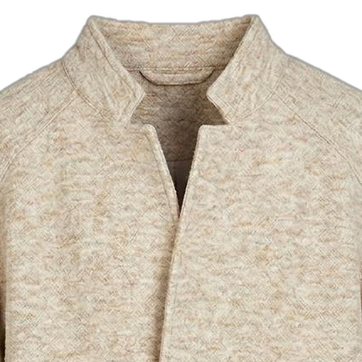 The Chinchero Coat, collar detail