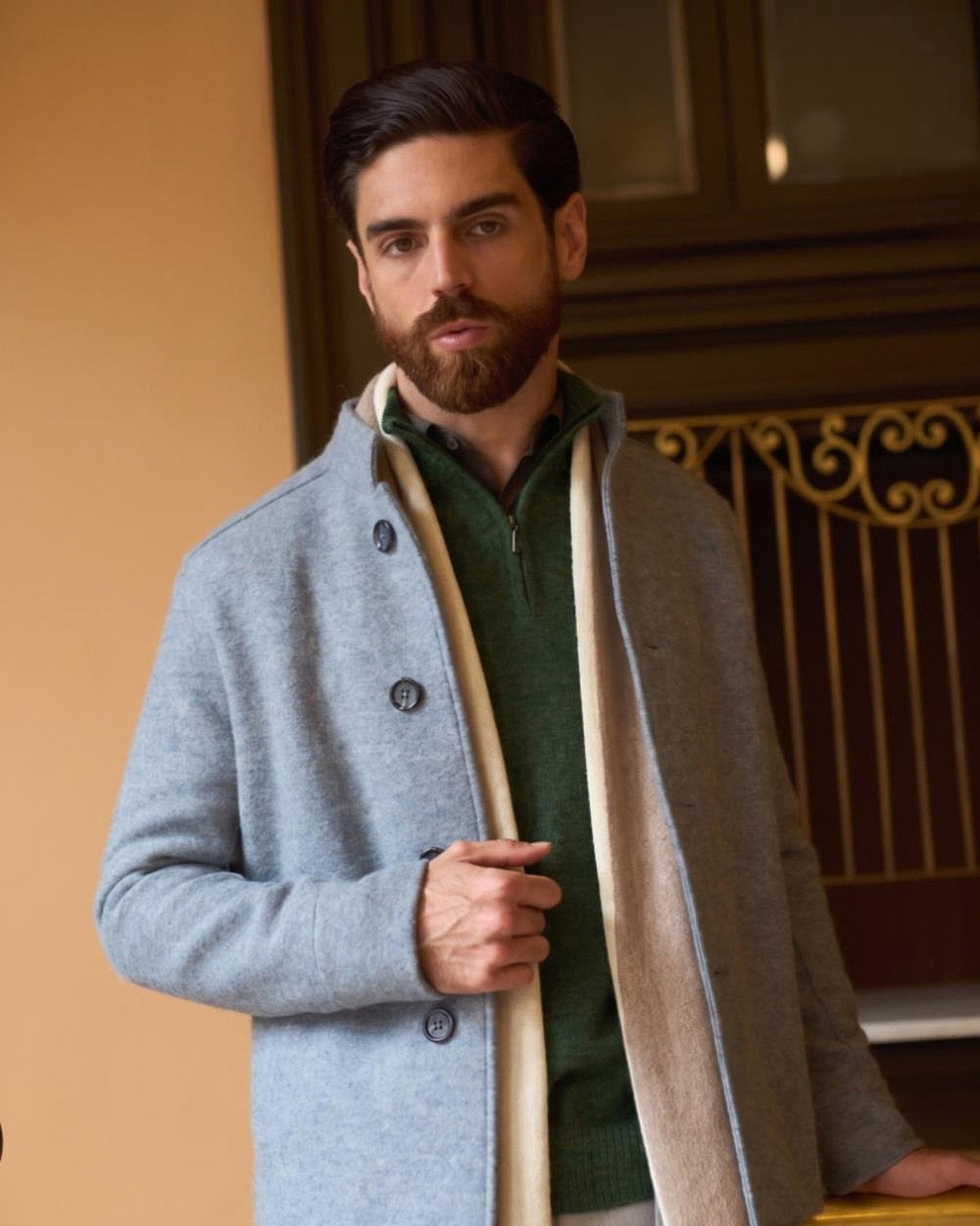 The Salkantay Coat, worn