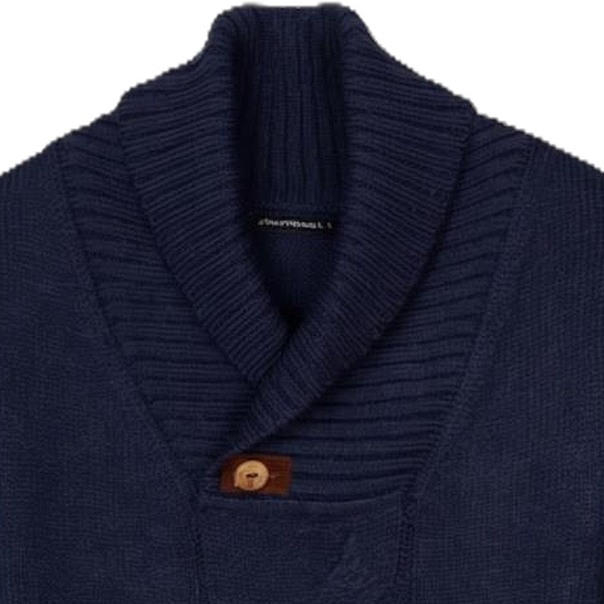 The Sicuani Shawl Sweater, collar detail