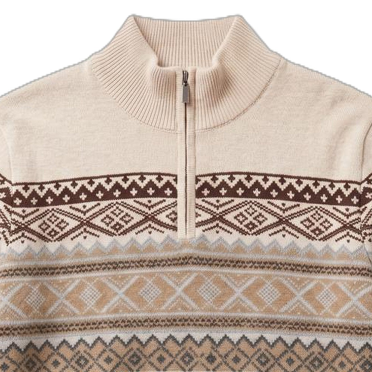 The Pisac Quarter-Zip, collar detail