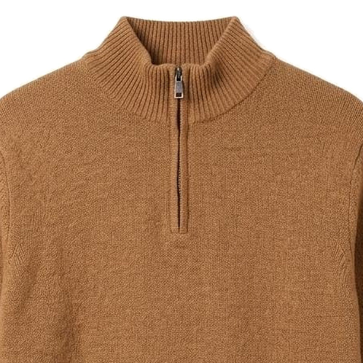 The Chivay Quarter-Zip, collar detail