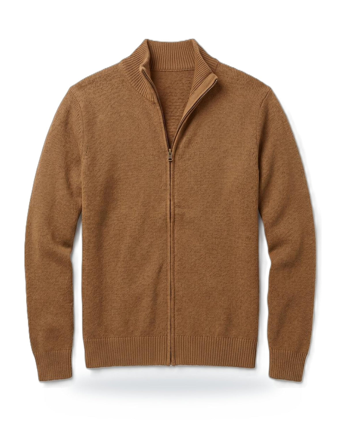 The Tinta Zip Cardigan, front