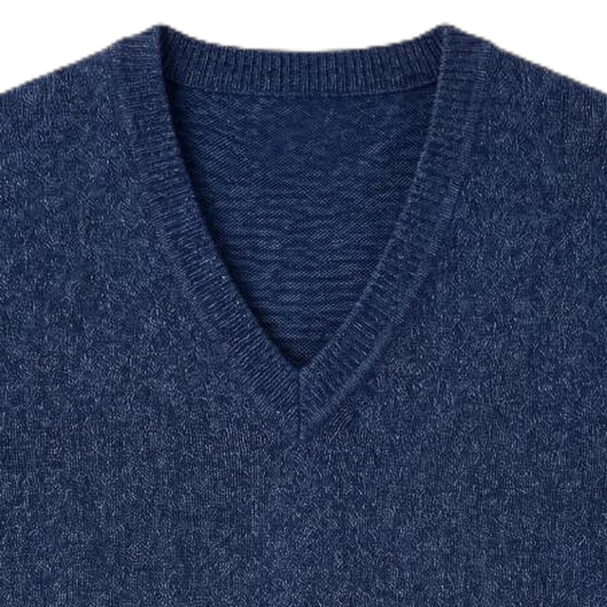The Maras Knit Vest, neck detail