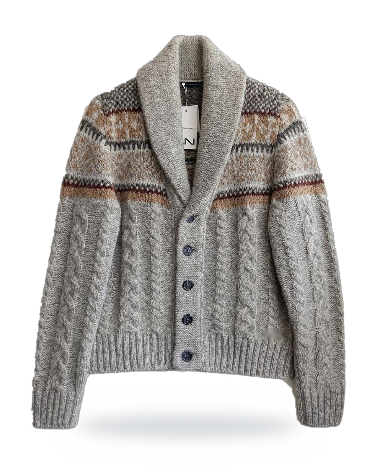 The Sibayo Shawl Cardigan, front