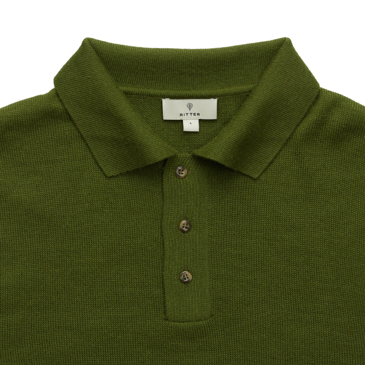 Alpaca Polo - Highland Moss