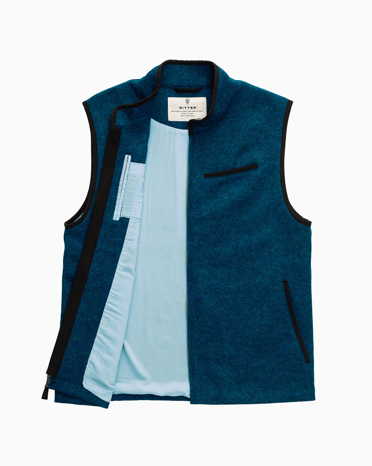 Light Alpaca Vest - Capri