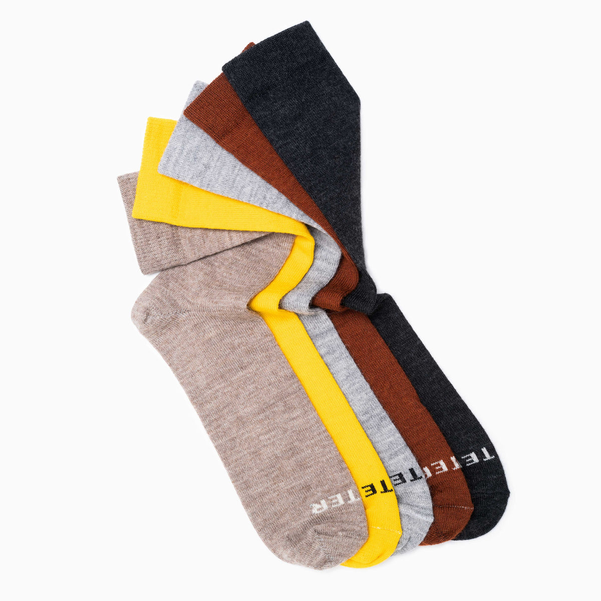 Alpaca Socks 5-Color Pack