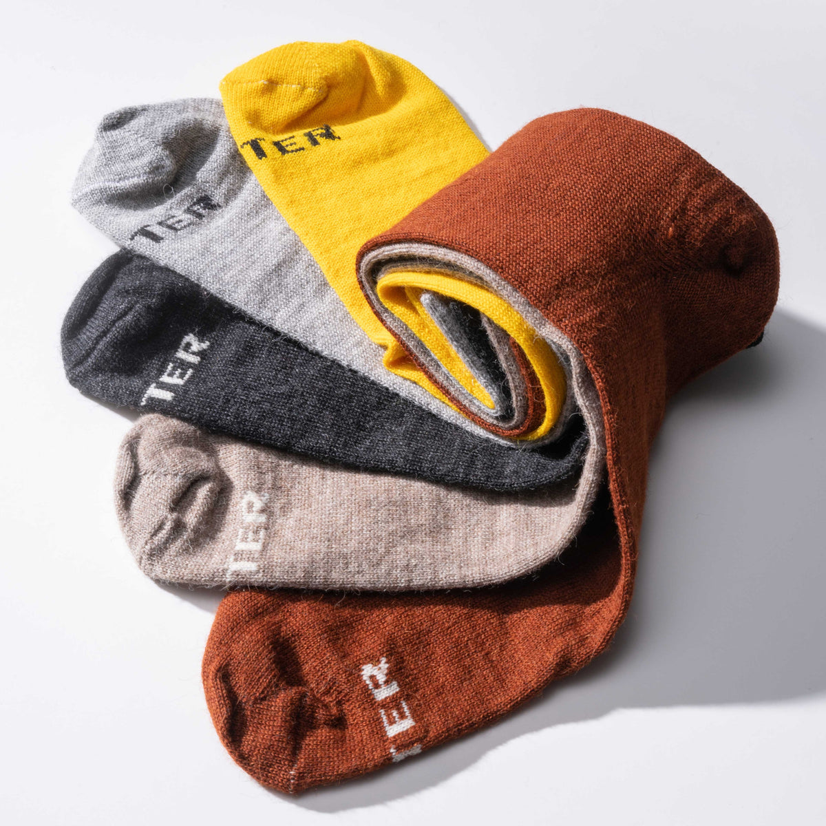 Alpaca Socks 5-Color Pack