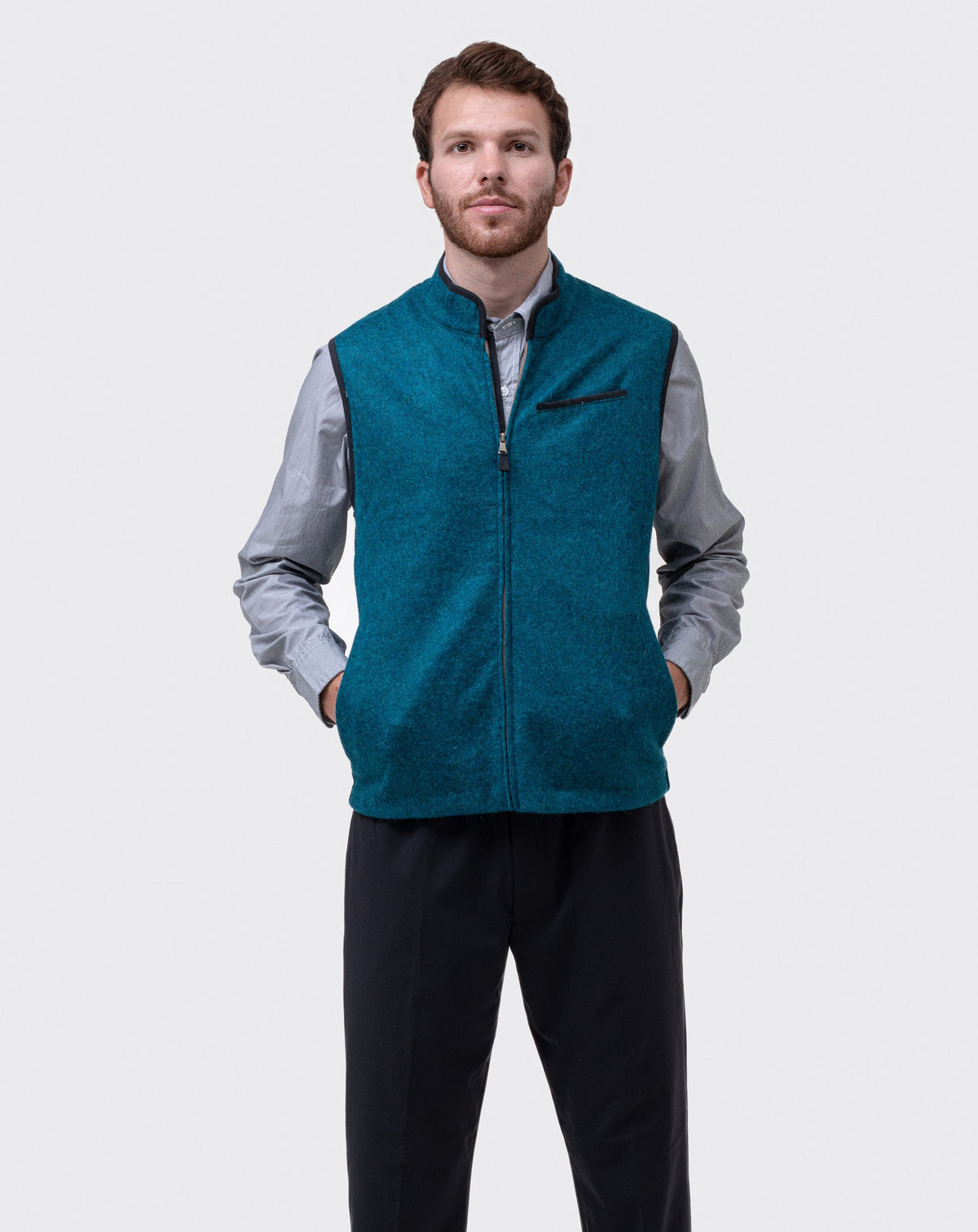 Light Alpaca Vest - Capri