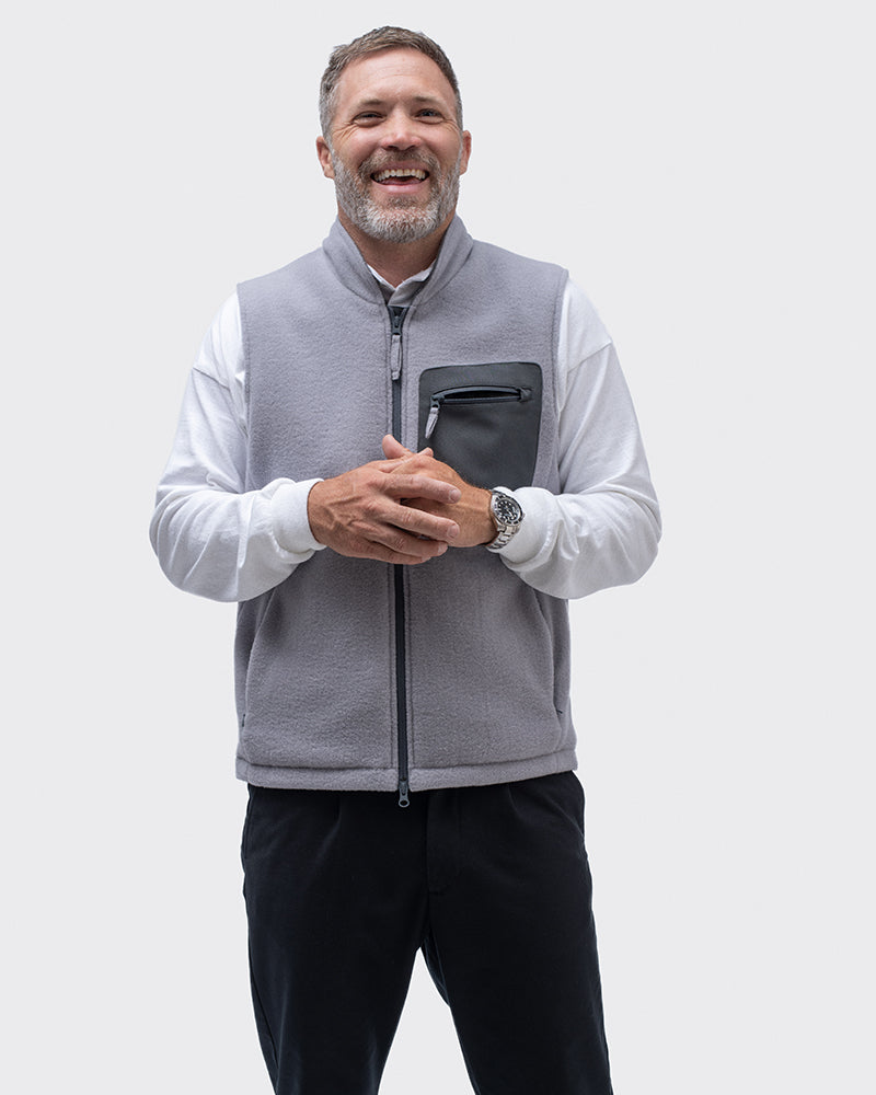 Merino Fleece Vest - Everest